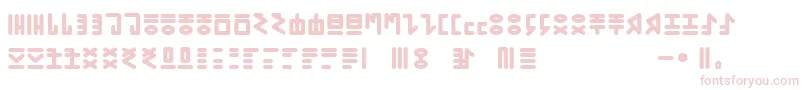 More about GENР RICA PRIMITIVA 01 Font GENР RICA PRIMITIVA 01 Font – Pink Fonts on White Background